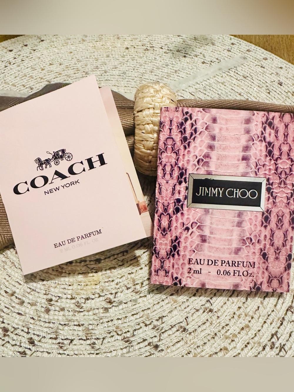 Coach & Jimmy Choo Pink Eau de Parfum Sample Duo Pack